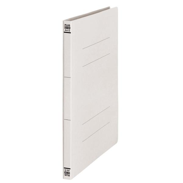 プラス(PLUS)間伐材 フラットファイル A4-S グレー NO.021K　10冊パック　78-4...