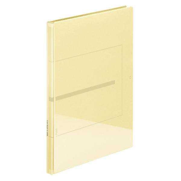 プラス(PLUS)背幅伸縮フラットファイル セノバス EX 樹脂とじ具 A4-S ベージュ FL-0...