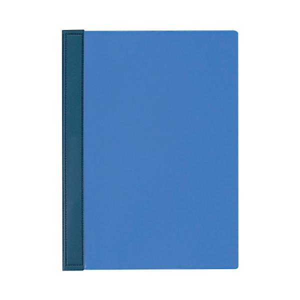 プラス(PLUS)レポートファイル W A4-S 120枚とじ ブルー NO.33 10冊パック　7...