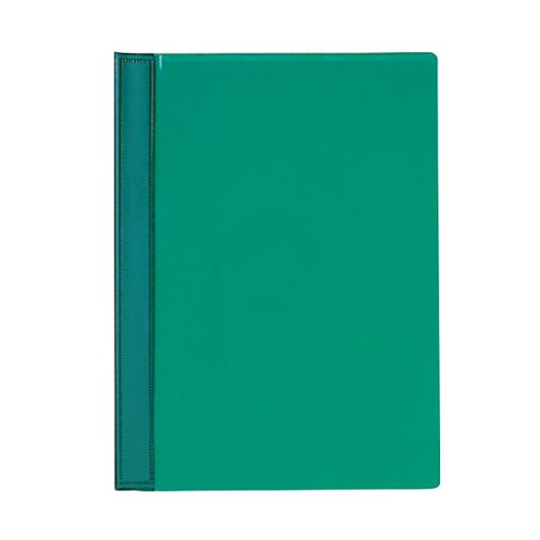 プラス(PLUS)レポートファイル W A4-S 120枚とじ グリーン NO.33 10冊パック　...