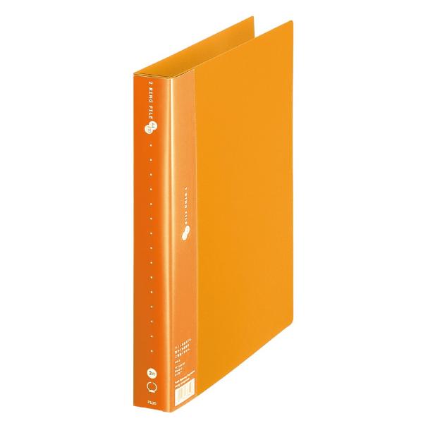 プラス(PLUS) リングファイル スーパーエコノミー 2穴 A4-S 210枚とじ イエロー FC...