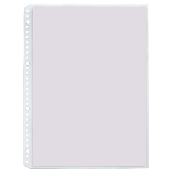 プラス(PLUS)リフィール 差替用 1ポケット 中紙入 A4-S 10枚入 4穴30穴両用 透明 ...