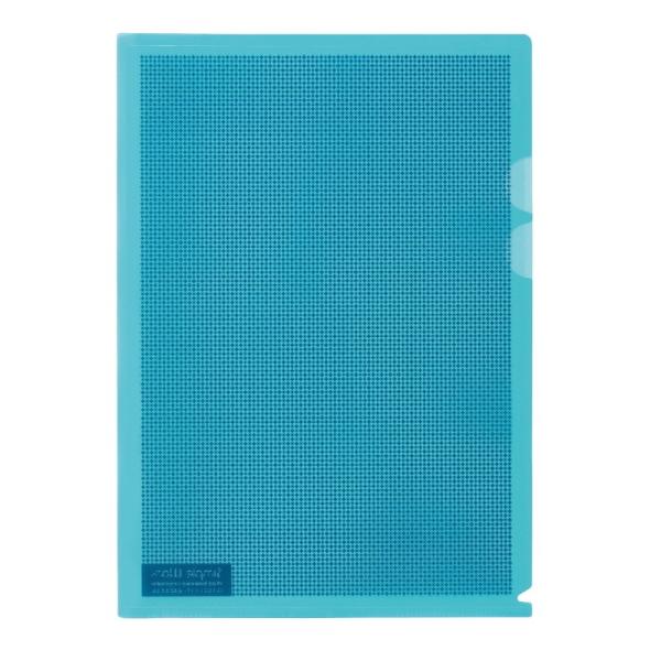 プラス(PLUS) クリアーホルダー カモフラージュホルダー A4 5枚入 ライトブルー FL-12...