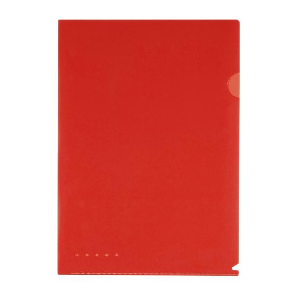 プラス(PLUS)ブラインドホルダー 不透明ホルダー A4 レッド FL-109CH 10冊パック ...