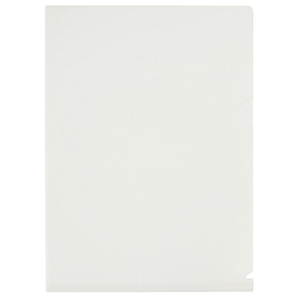 プラス(PLUS)クリアーホルダー 仕切リ付 3ポケット A4サイズ対応 ホワイト FL-111CH...