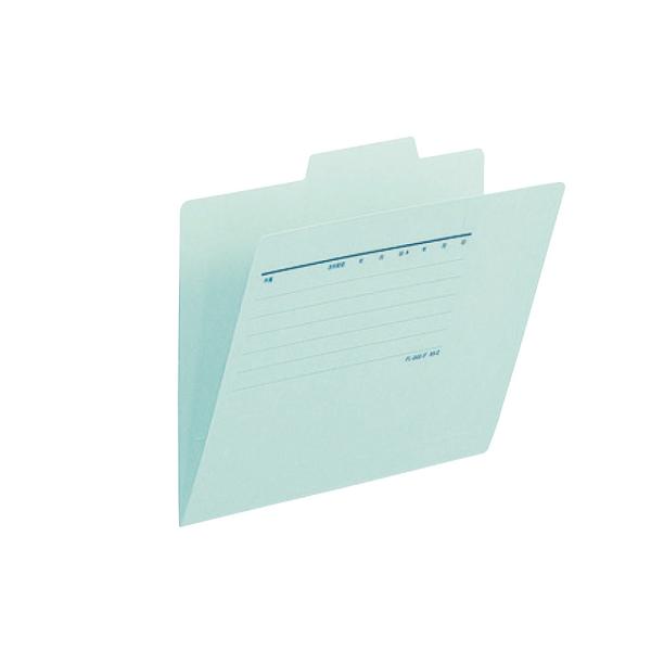 プラス(PLUS)個別フォルダー A5-E ブルー FL-066IF 10セット　87-455