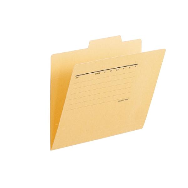 プラス(PLUS)個別フォルダー A5-E イエロー FL-066IF 10セット　87-457