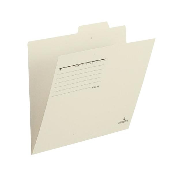 プラス(PLUS)個別フォルダー 古紙パルプ配合率95%再生紙 A4-E ライトグレー FL-001...