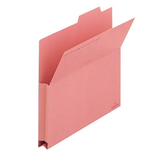 プラス(PLUS) 持ち出しフォルダー 古紙パルプ95％再生紙 A4-E ピンク FL-001PF ...
