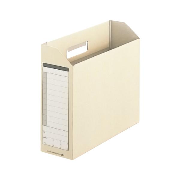 プラス(PLUS)ダンボックス A4-E 背幅100mm ライトグレー BF10-A4-100 87...