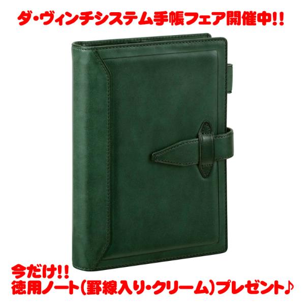 レイメイ藤井 ダ・ヴィンチ グランデ ロロマクラシック 聖書サイズシステム手帳 DB3014M グリ...
