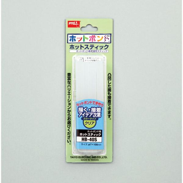 Artec(アーテック) ホットボンドスティック(接着剤)透明 12本 #40551