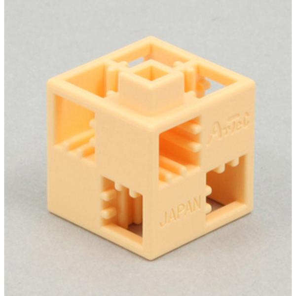 Artec(アーテック) アーテックブロック 基本四角 24P ペールオレンジ #77743
