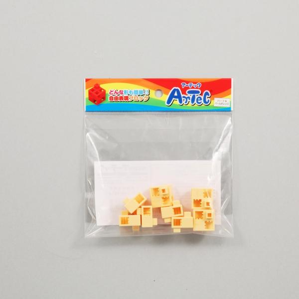 Artec(アーテック) アーテックブロック ハーフA 8P ペールオレンジ #77763
