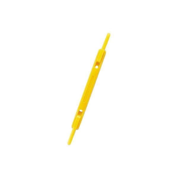 リヒトラブ　ルーパーファスナー　F-1-5黄　収納枚数：コピー用紙１５０枚