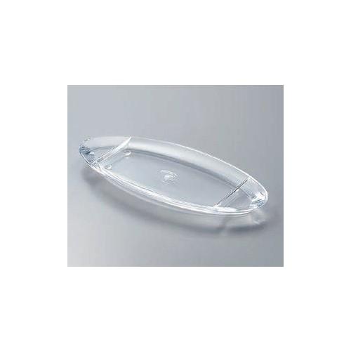 光＜hikari＞ 楕円型トレイ　クリア K-951C