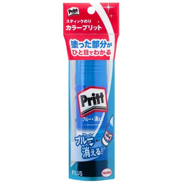 プラス(PLUS) スティックのり Pritt（プリット） カラープリット　ジャンボ　40g　NS-...