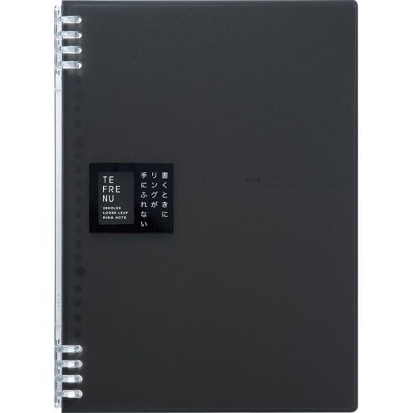 キングジム＜KING JIM＞ リングノート テフレーヌ Ｂ５ 黒 9855TTEクロ
