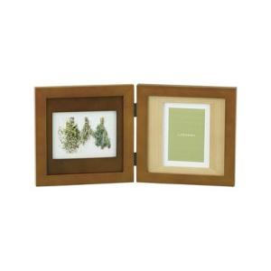 KING JIM＜キングジム・ラドンナ＞ カラーウッドフォトフレーム　ＬＤブラウン　CW33-LD-...