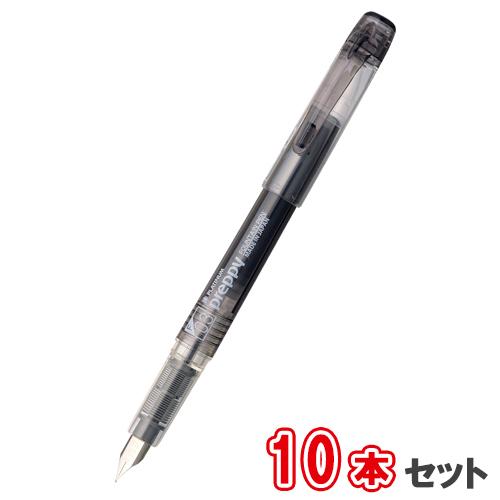 プラチナ萬年筆 万年筆 プレピー ＜03F＞細字 10本セット PSQ-300＃1-2 ブラック