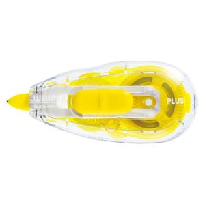 プラス(PLUS) 修正テープ ホワイパースライド 6mm イエロー WH-116 49-554｜econvecoco