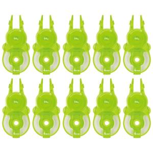 プラス(PLUS) 修正テープ ホワイパースライド 4mm ライムグリーン　交換テープ　10個入 WH-114R-10P 49-560｜econvecoco