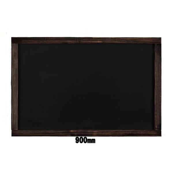 光＜hikari＞木製両面ブラックボードストリームライン茶　600×900ｍｍ MBD961
