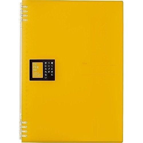 キングジム＜KING JIM＞リングノート テフレーヌ「TEFURENU」 A4　黄　9856TTE...