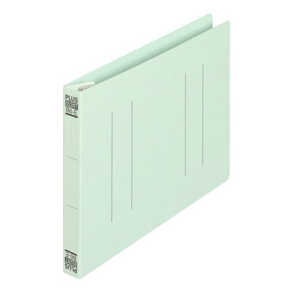 プラス(PLUS) フラットファイル ノンステッチ B6-E 180枚とじ ブルー 10冊パック N...