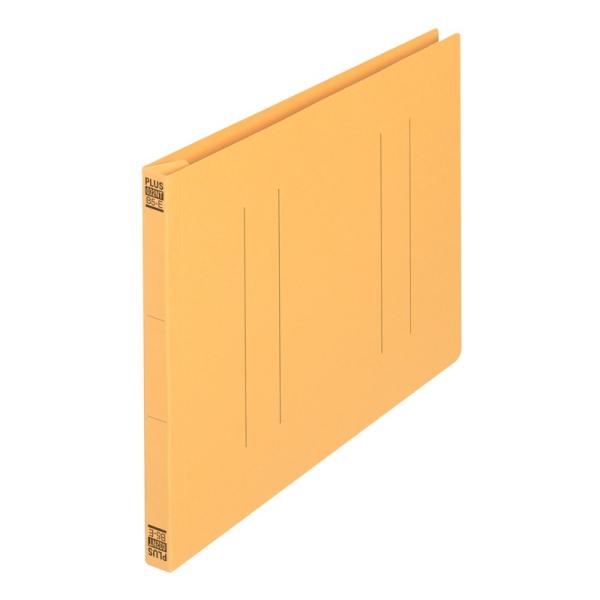 プラス(PLUS) フラットファイル ノンステッチ B5-E 180枚とじ イエロー 10冊パック ...