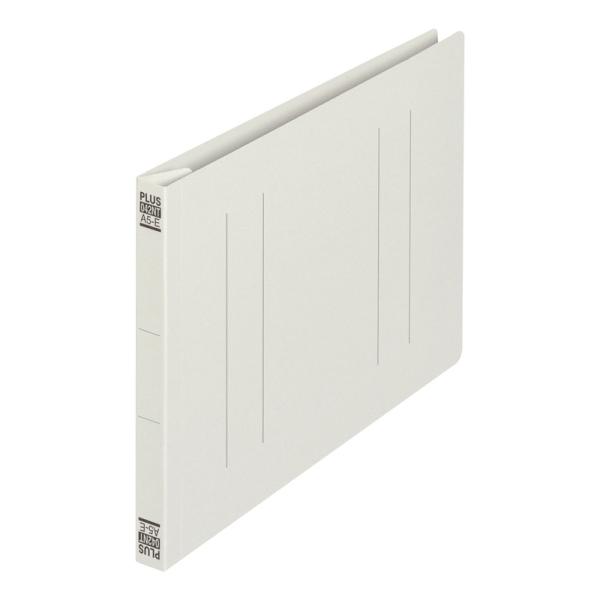 プラス(PLUS) フラットファイル ノンステッチ A5-E 180枚とじ グレー 10冊パック N...