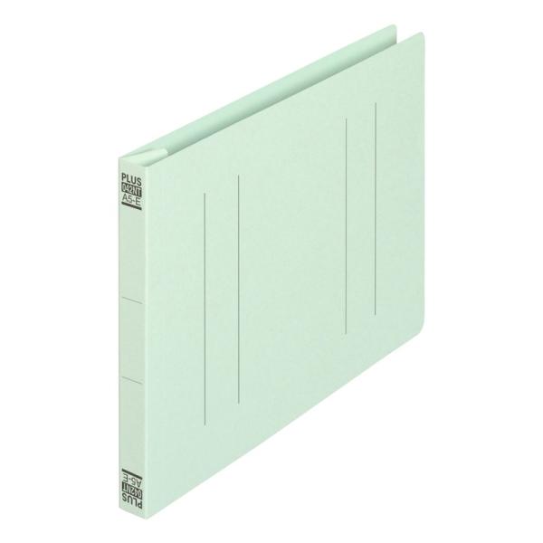 プラス(PLUS) フラットファイル ノンステッチ A5-E 180枚とじ ブルー 10冊パック N...