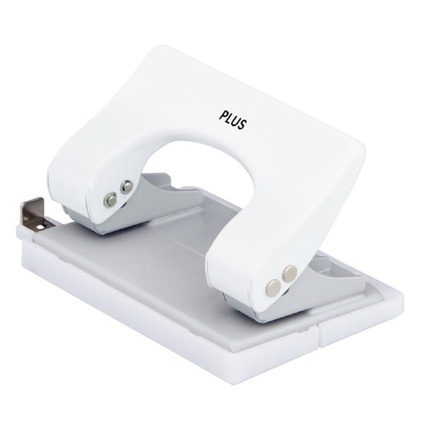 プラス(PLUS) パンチ フォース1/2 ホワイト PU-816A 30-696