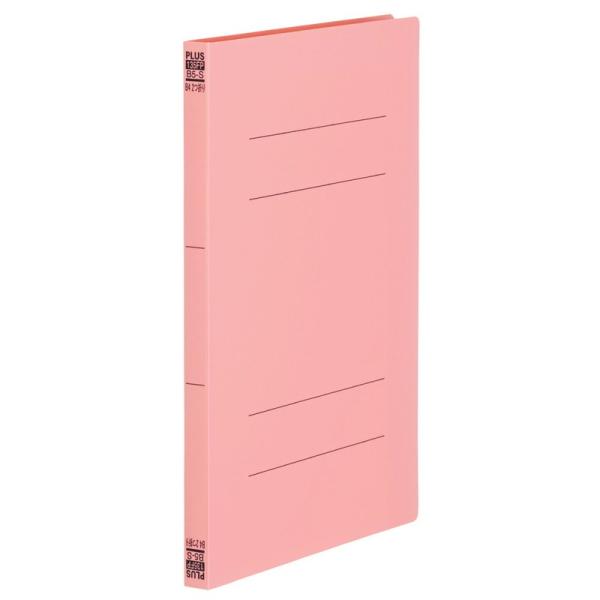 プラス(PLUS) フラットファイル PPフラットファイル B4二つ折り ピンク NO.135FP　...