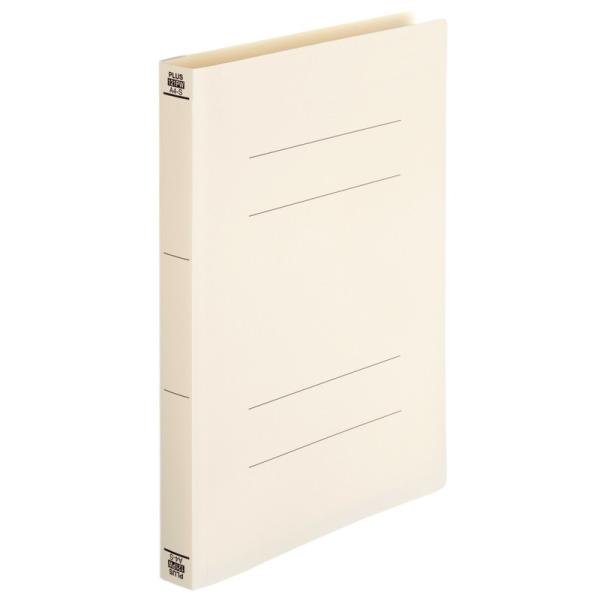 プラス(PLUS) フラットファイル PPフラットファイル A4-S 厚とじ アイボリー NO.12...