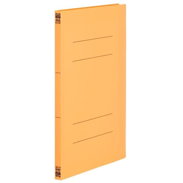 プラス(PLUS) フラットファイル PPフラットファイル A3二つ折り イエロー NO.125FP...