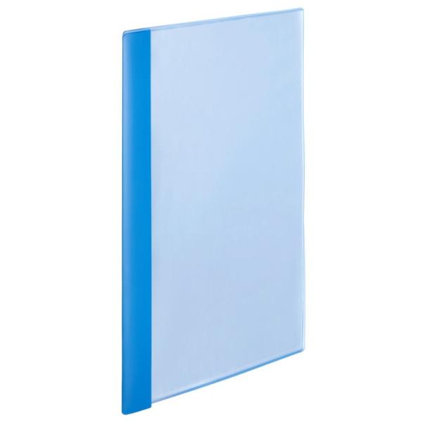 プラス(PLUS) クリアーファイル スリム A4 6ポケット ブルー FL-190CF　78-96...