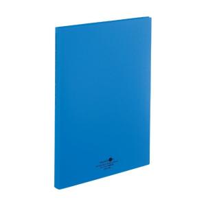 LIHIT LAB.＜リヒトラブ＞ AQUA DROPS 名刺帳＜ポケット交換タイプ＞　A4S　300枚　青　A5042-8｜econvecoco