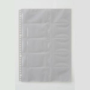 LIHIT LAB.＜リヒトラブ＞ 名刺帳ポケット　A4S　10枚入り（200名分)　A5045｜econvecoco