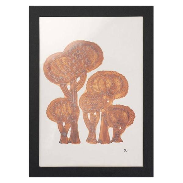 キングジム＜KING JIM＞ 箱型額縁「ハコブチ」Lサイズ　黒　4216クロ