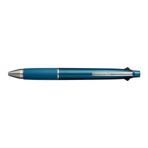 三菱鉛筆 多機能ペン ジェットストリーム 4＆1 ボールペン シャープペン 0.5mm 極細 ティールブルー MSXE510005.39｜econvecoco