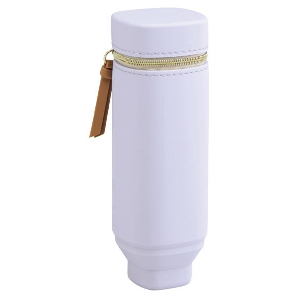 LIHIT LAB.＜リヒトラブ＞ Bloomin スタンドペンケース スクエアタイプ  ラベンダー...