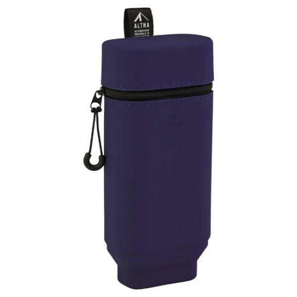 LIHIT LAB.＜リヒトラブ＞ ALTNA スタンドペンケース(マグネット付) ネイビー A77...