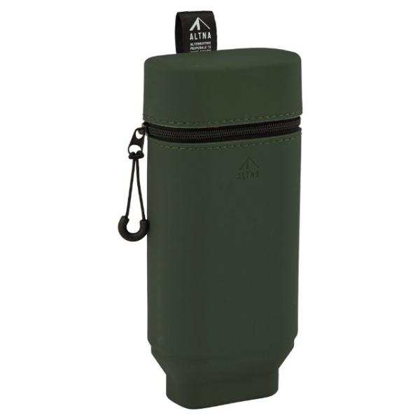 LIHIT LAB.＜リヒトラブ＞ ALTNA スタンドペンケース(マグネット付) オリーブ A77...