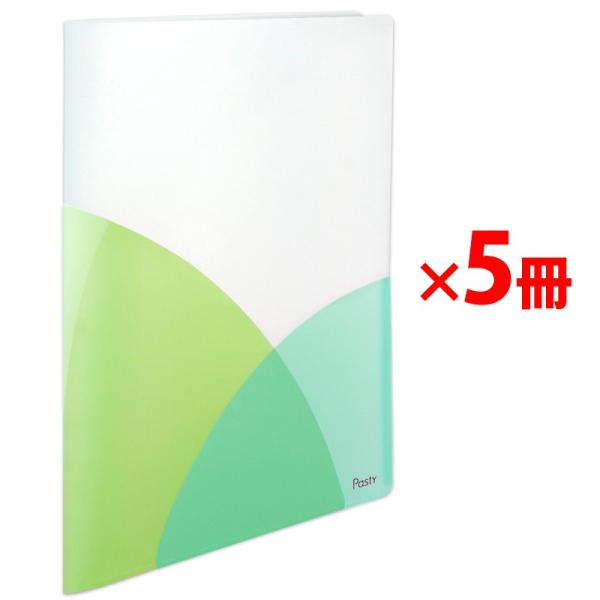 プラス (PLUS)  スリムホルダーファイル A4 4ポケット Pasty パスティ FC-860...