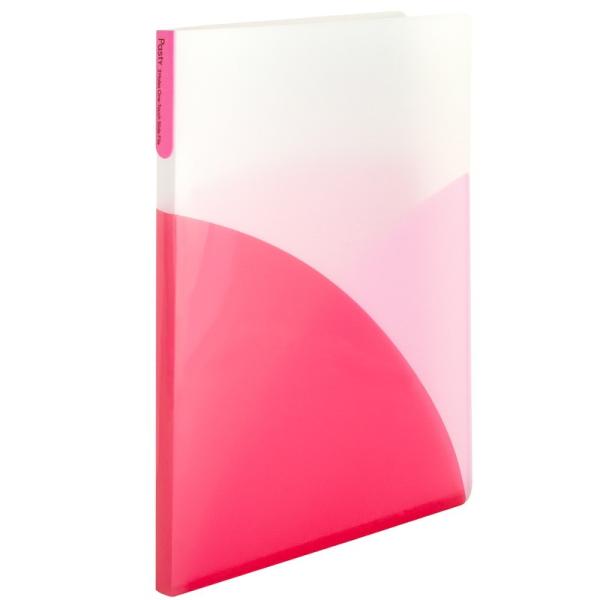 プラス (PLUS) ファイル A4 Pasty パスティ 2穴ワンタッチスライドファイル アイスク...