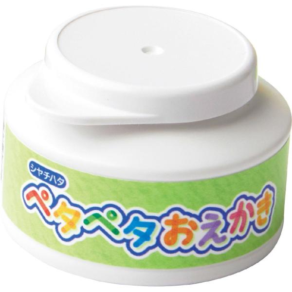 ペタペタおえかき　50g　しろ ZPP-A50-W シャチハタ