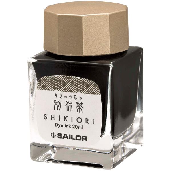 セーラー万年筆 SHIKIORI -四季織- 十六夜の夢 万年筆用ボトルインク 利休茶  13-10...