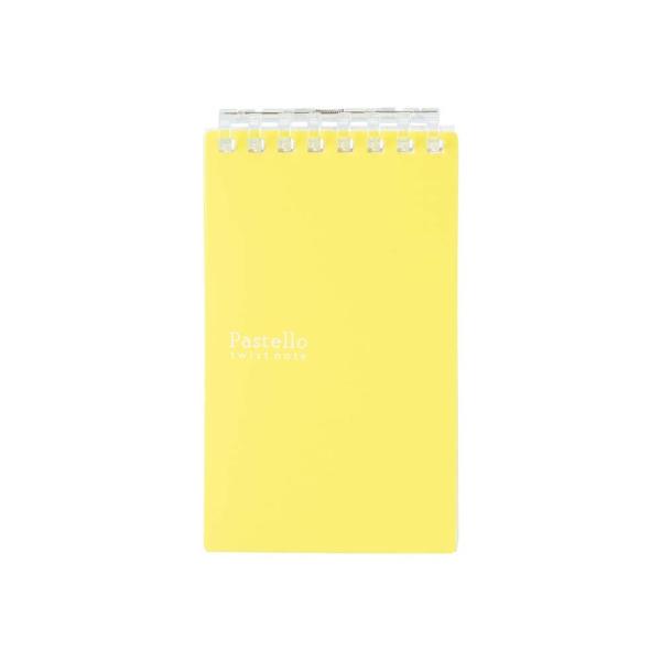 LIHIT LAB.＜リヒトラブ＞Pastello ツイストノート (メモサイズ) イエロー N19...