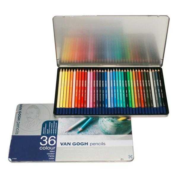 【欠品中：12月上旬入荷予定】サクラクレパス ヴァンゴッホ 色鉛筆 36色セット T9773-003...